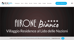 Desktop Screenshot of aironebiancoresidencevillage.com