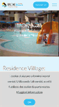 Mobile Screenshot of aironebiancoresidencevillage.com